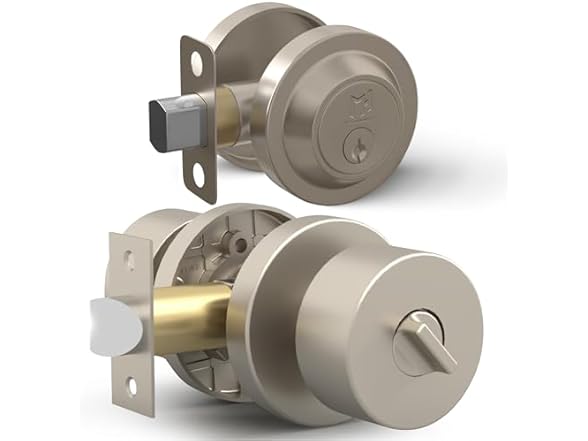 Satin Nickel Entry - Combo