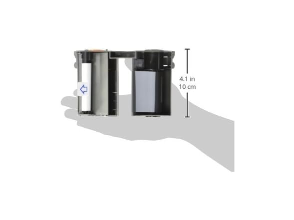 The Nekid Cow Fargo DTC1000 Ymcko Ribbon Cartridge