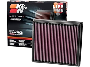$11.47, Was $33.55, 65% Off! K&N High-Flow Original Lifetime Engine Air Filter dealfomo