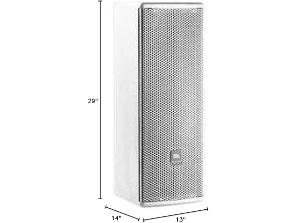 (NEW) JBL Professional AC28/26-WH Compact 2-Way Loudspeaker with 2 x 8-Inch LF