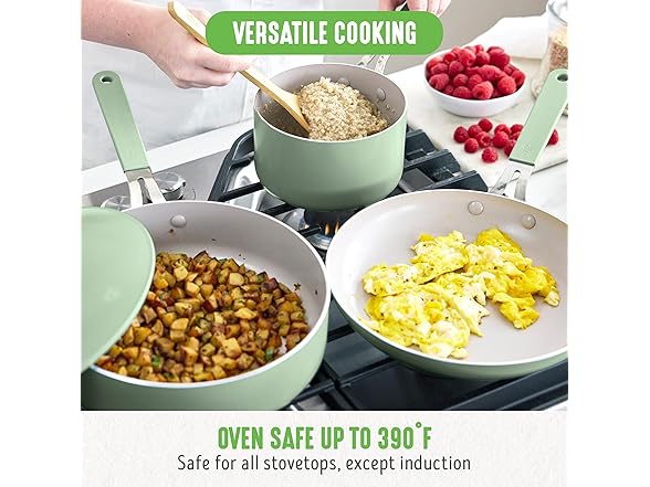 GreenLife 10-Piece Nonstick Ceramic Cookware Set