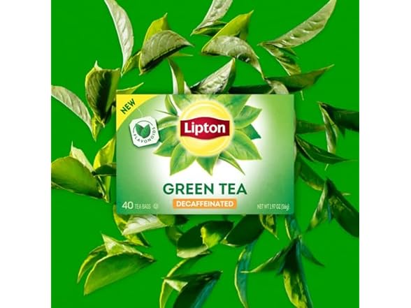 Lipton Decaffeinated Green Tea Bags