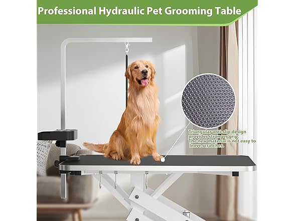 ROOMTEC 42" Hydraulic Pet Grooming Table
