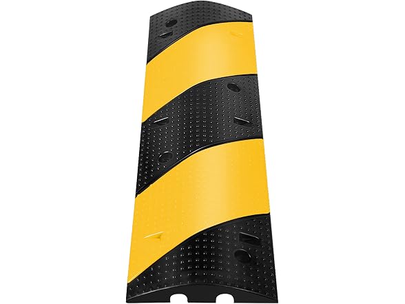 Modular Rubber Traffic Speed Bump 2 Channel