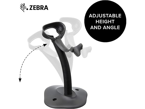 Zebra Gooseneck Stand for LS2208 Series 