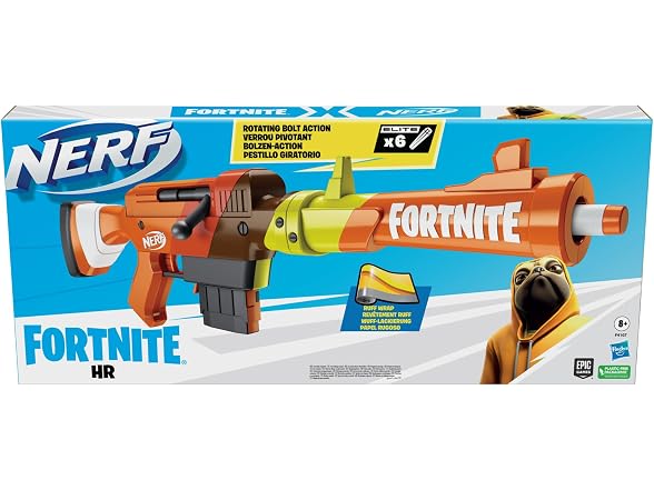Nerf Fortnite HR Dart Blaster, Ruff