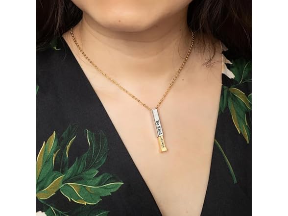 DIOWUS Be Kind Of A B Necklaces