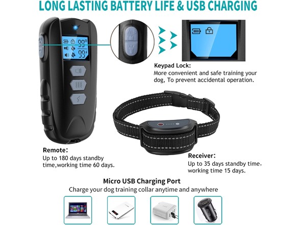 Rechargeable Dog Training Collar