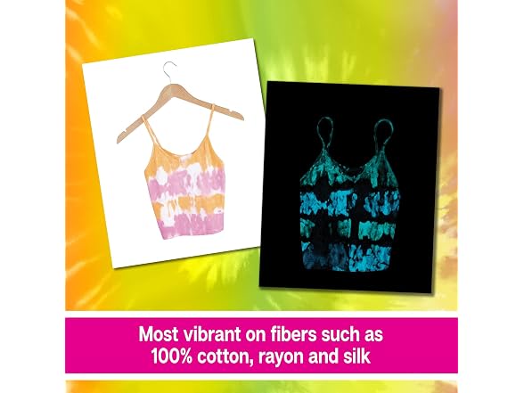 Tulip One-Step Tie-Dye Kit, Glow in the Dark Neon
