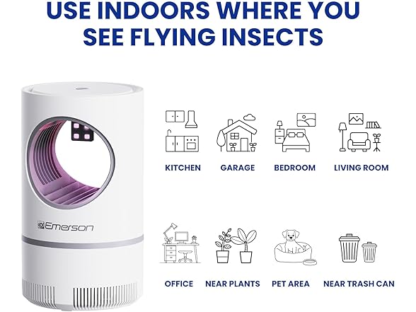 Emerson ITM8110 Indoor Portable Flying Bug Catcher