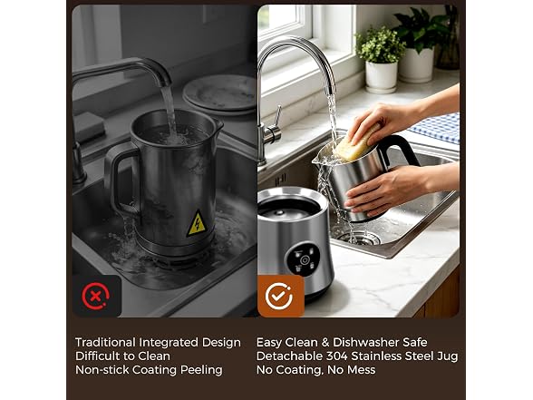 PSIIDAN Milk Frother and Steamer