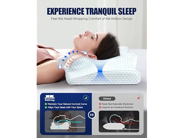 Zzzple Cervical Neck Pillow