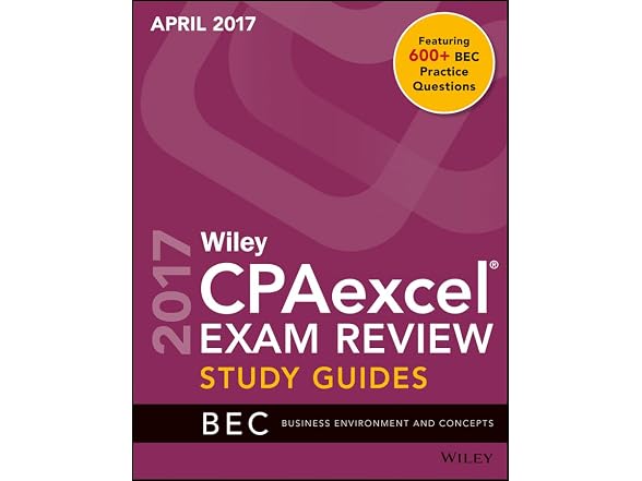 Wiley CPAexcel Exam Review April 2017 Concepts