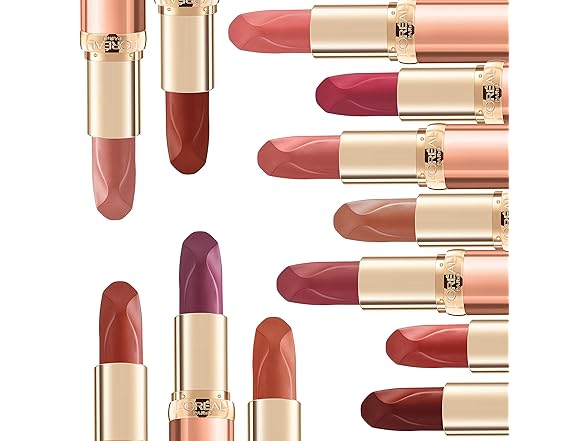 L'Oreal Paris Colour Riche Les Nus Lipstick, Nu Impertinent, 0.13 Oz.