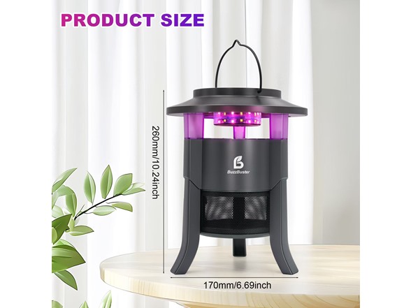 BuzzBuster Solar Flying Insect Trap