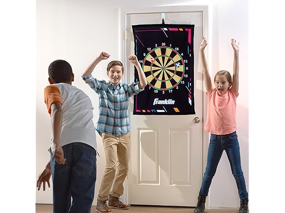 Franklin Sports Kids Dartboard Target Toss