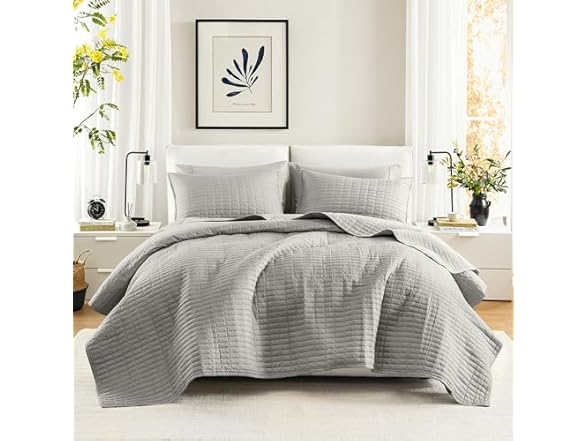 Comfort Spaces Kienna Quilt Set, Full/Queen