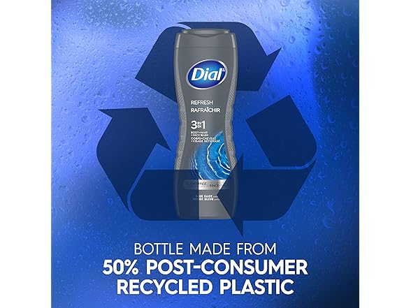 Dial Men 3in1 Body, Hair and Face Wash,