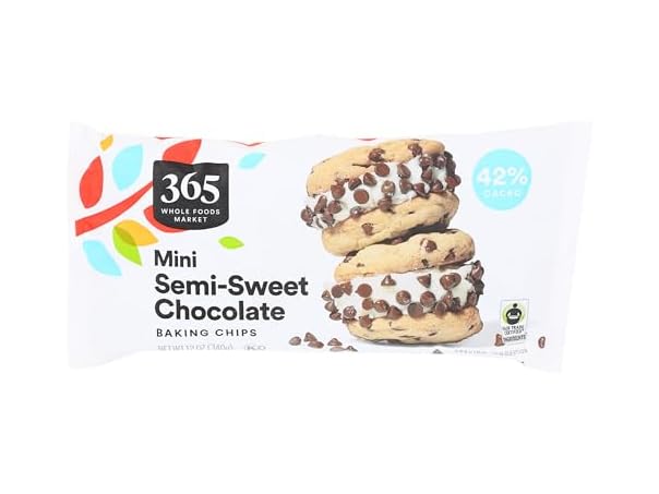 $1.99, Was $4.7756, 58% Off! 365 WFM Mini Semi Sweet Baking Chips 12oz dealfomo