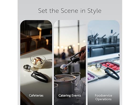 Restaurantware Ice Cream Scoop