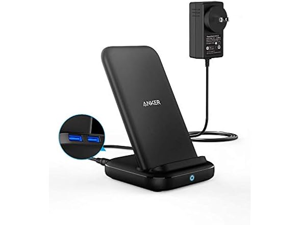 Anker 3-in-1 Multi-Device Wireless Charging Station, PowerWa (Open Box)