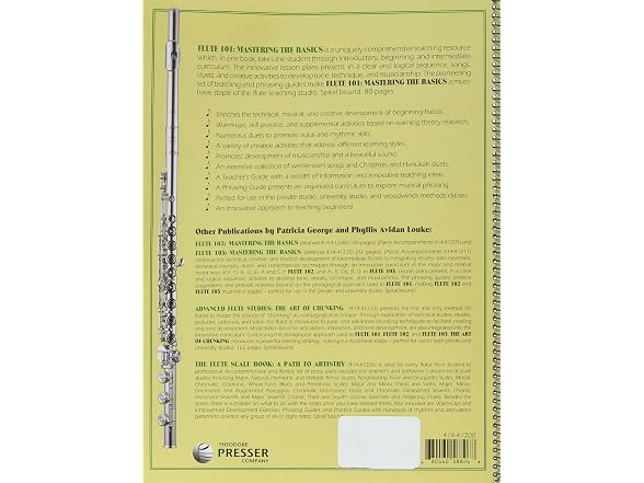 Theodore Presser Company Flute 101