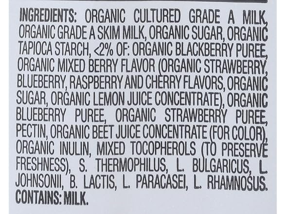 Organic Yogis Freeze-Dried Yogurt & Fruit Snacks Mixed Berry
