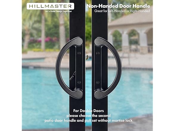 Patio Sliding Door Lock with Key