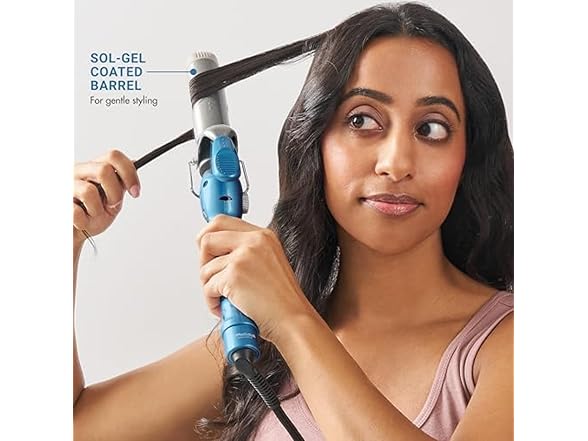 BaBylissPRO Nano Titanium Spring Curling Iron 1 1/4 Inch