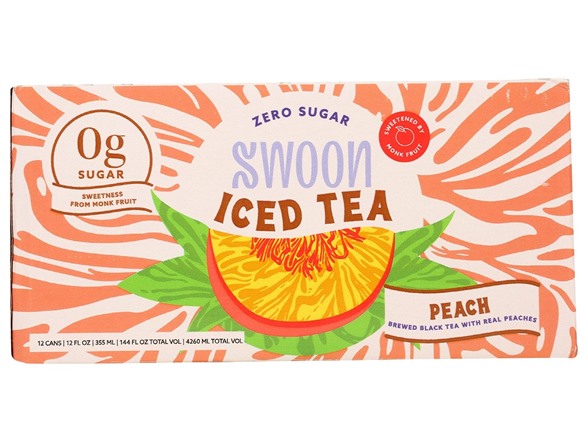 12PK Swoon Peach Tea 12oz
