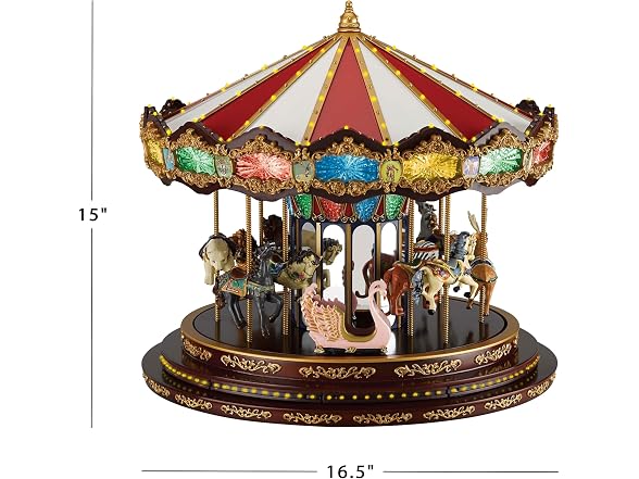 Mr. Christmas Marquee Deluxe Musical Carousel - Gallery 4