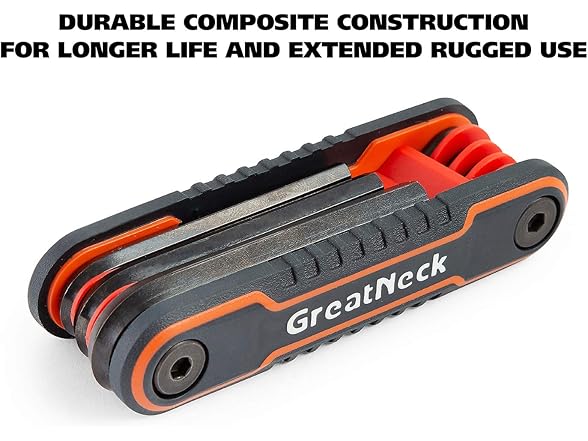  GreatNeck Folding Hex Key Set