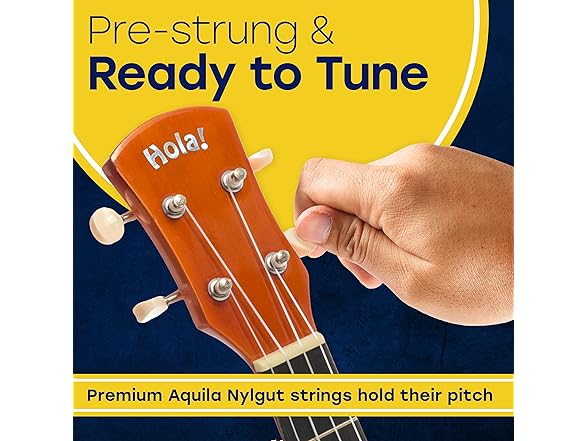 Hola! Music 21in Soprano Ukulele Bundle
