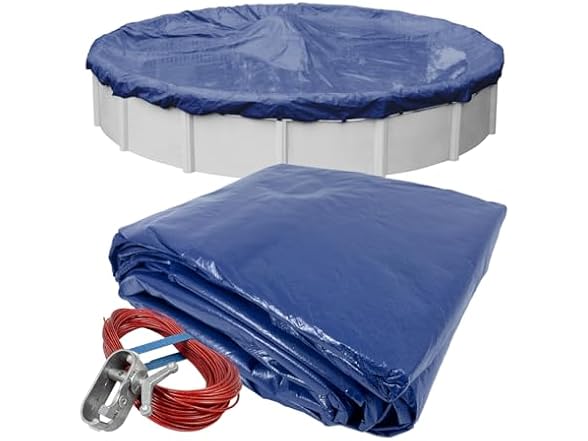 Robelle 30 ft Professional Blue Winter Pool Cover 