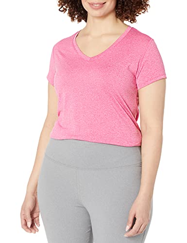 Hanes Women Cooldri Short Sleeve V-neck T-shirt - Gallery 11