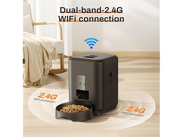 2L WiFi Automatic Cat Feeder