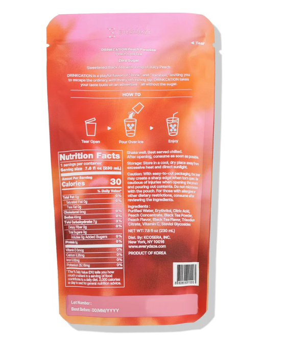 (30ct) EVERYDAZE Drinkcation Zero Sugar Variety Pack - Gallery 10