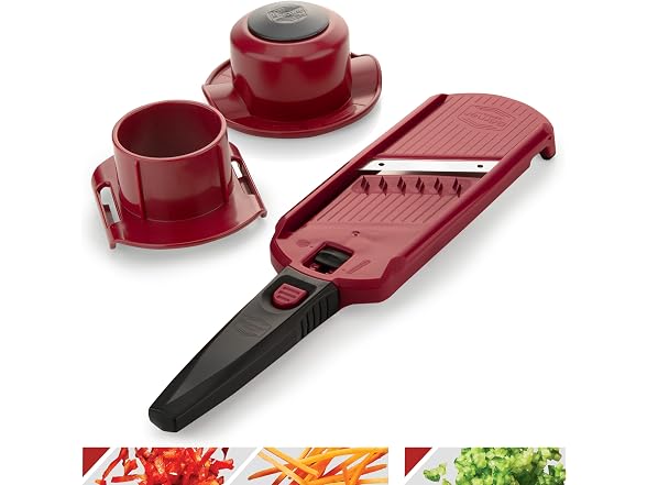 Borner by Reston Lloyd Muli Dicer/Julienne Hand Held Vegetable Slicer