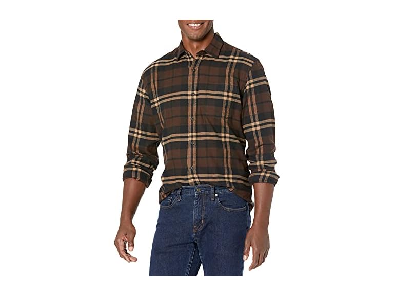Dark Brown Plaid