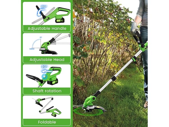 20V 12" Cordless String Trimmer w/ Battery