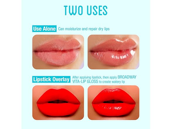 Ruby Kisses Broadway Vita Lip Clear Lip Gloss