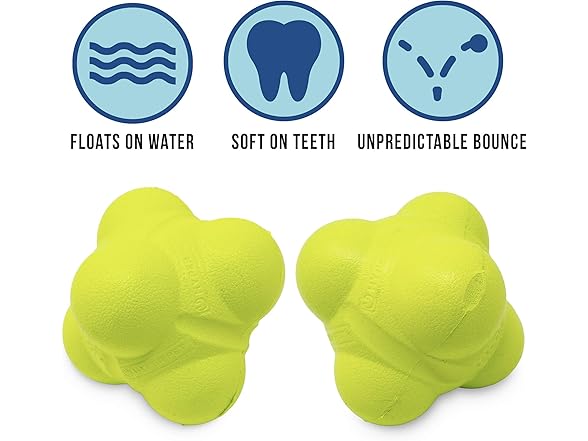 Hyper Pet Throwing Bumpy Ball Dog Toy