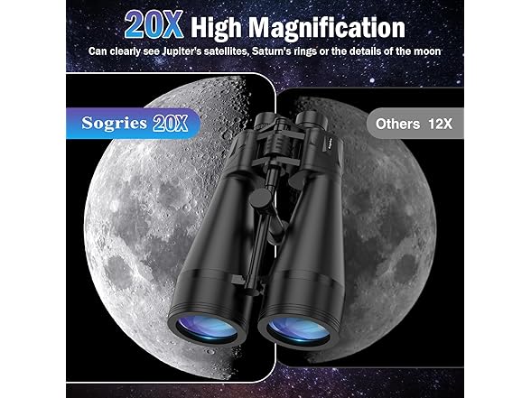 20x80 Astronomy Binoculars