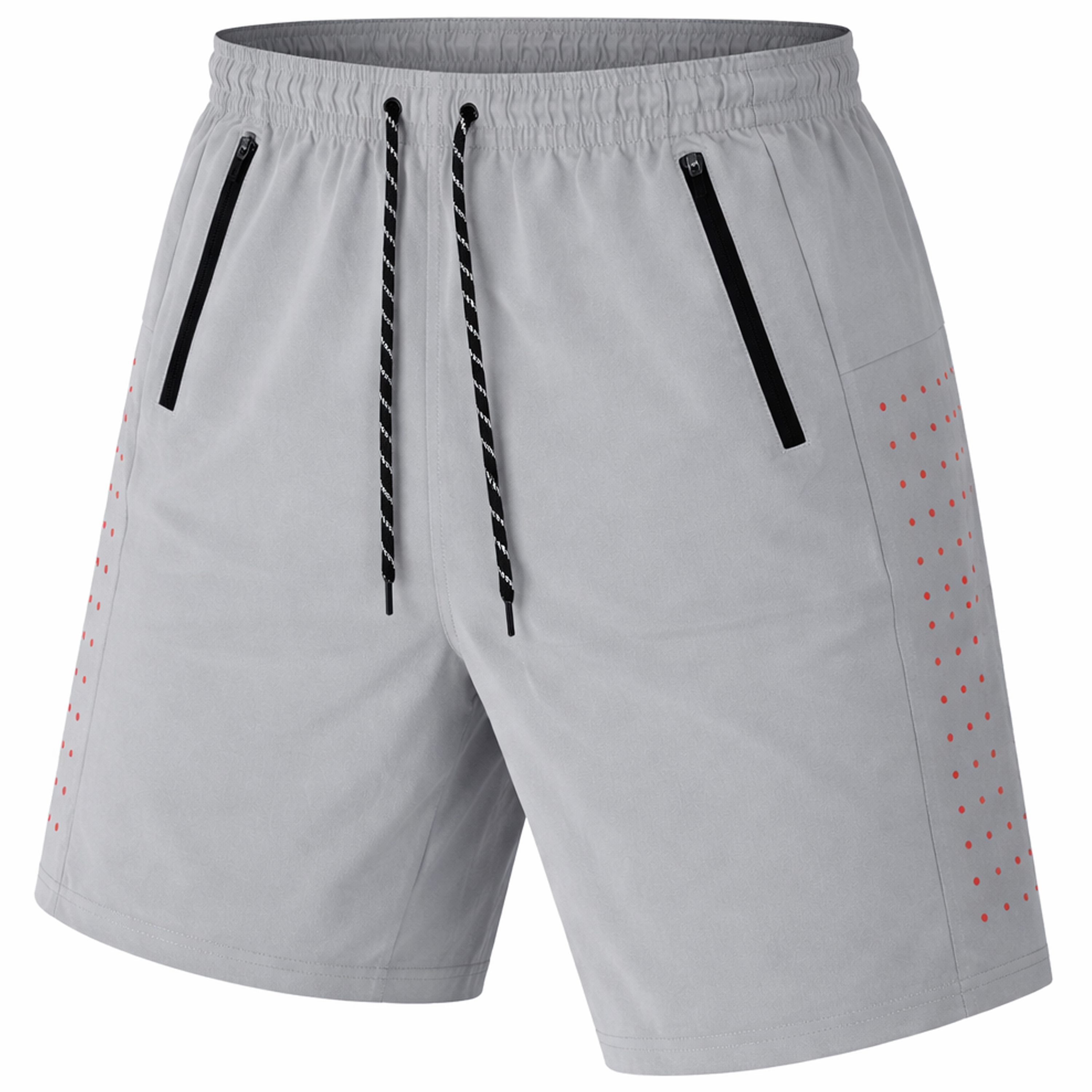 Mens Training Shorts w/ Dotted Trim (S-2XL) - Gallery 37