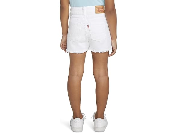 Girlfriend Fit Denim Shorty Shorts, 10