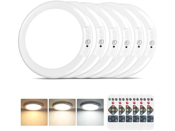 Bairth Rechargeable Motion Sensor Ceiling Light