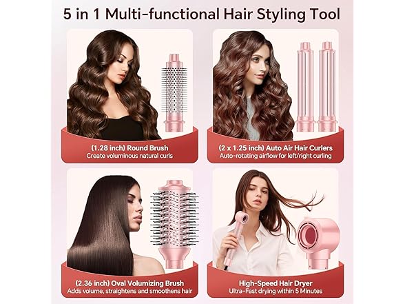 HydraStyl 5 in 1 Hot Air Styler Wrap