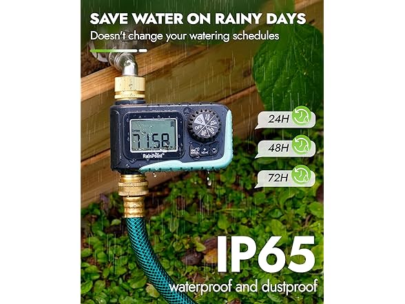 RAINPOINT Programmable Sprinkler Timer