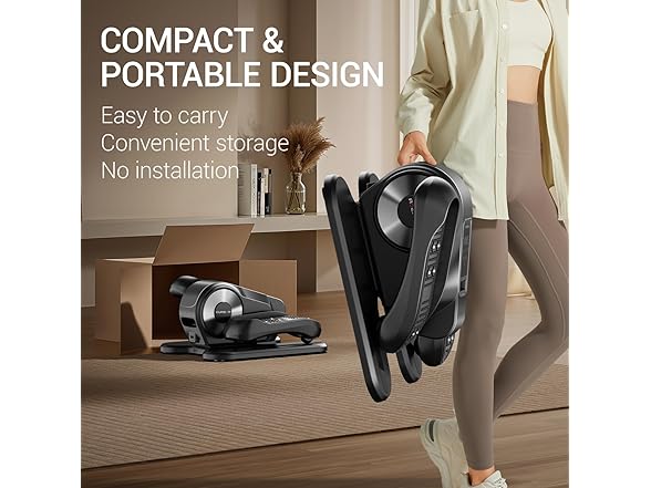 CURSOR FITNESS Under Desk Elliptical Machine