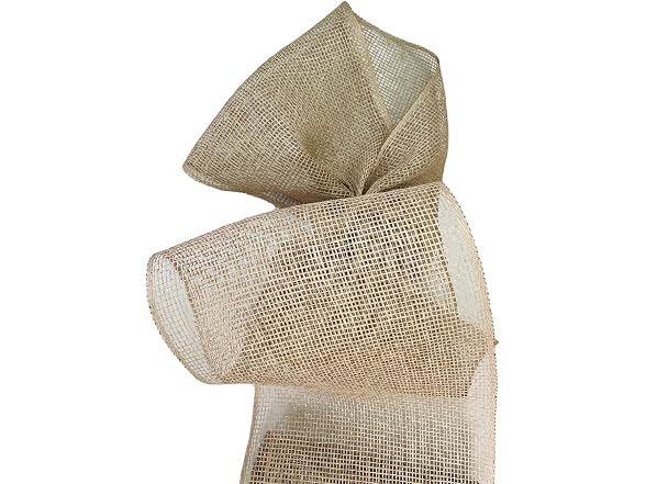 10" Wide Poly Burlap Mesh No Foil